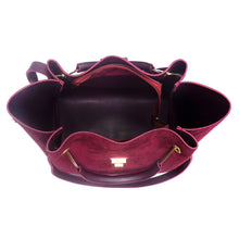 Load image into Gallery viewer, Cofix Handbag (3 Piece) – Maroon (Suede)
