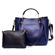 Load image into Gallery viewer, Etude Handbag (2 Piece) – Navy Blue
