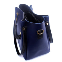 Load image into Gallery viewer, Etude Handbag (2 Piece) – Navy Blue
