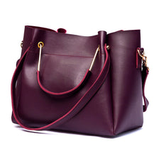 Load image into Gallery viewer, Etude Handbag (2 Piece) – Maroon
