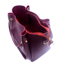 Load image into Gallery viewer, Etude Handbag (2 Piece) – Maroon
