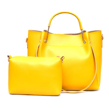 Load image into Gallery viewer, Etude Handbag (2 Piece) – Yellow
