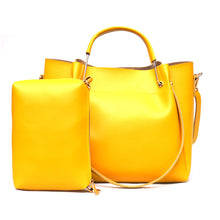 Load image into Gallery viewer, Etude Handbag (2 Piece) – Yellow
