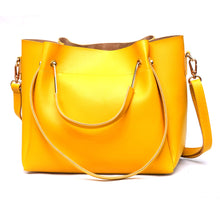 Load image into Gallery viewer, Etude Handbag (2 Piece) – Yellow
