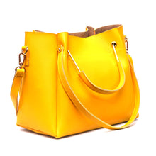 Load image into Gallery viewer, Etude Handbag (2 Piece) – Yellow
