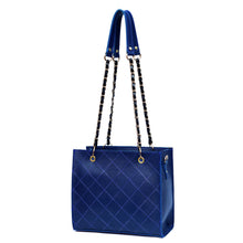 Load image into Gallery viewer, Mystic Handbag (With Stylish Chain Strap) – Blue
