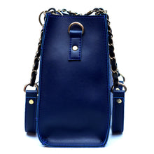 Load image into Gallery viewer, Mystic Handbag (With Stylish Chain Strap) – Blue
