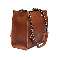 Load image into Gallery viewer, Mystic Handbag (With Stylish Chain Strap) – Brown
