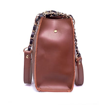 Load image into Gallery viewer, Mystic Handbag (With Stylish Chain Strap) – Brown
