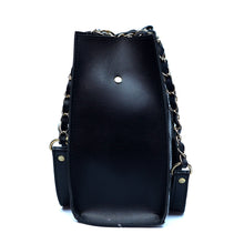 Load image into Gallery viewer, Mystic Handbag (With Stylish Chain Strap) – Black
