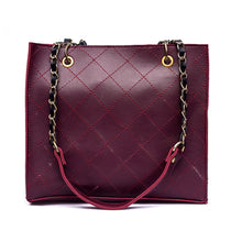 Load image into Gallery viewer, Mystic Handbag (With Stylish Chain Strap) – Maroon
