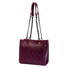 Load image into Gallery viewer, Mystic Handbag (With Stylish Chain Strap) – Maroon
