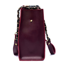 Load image into Gallery viewer, Mystic Handbag (With Stylish Chain Strap) – Maroon
