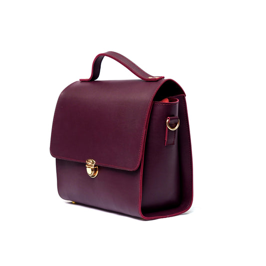 Oressa Shoulder Bag – Maroon