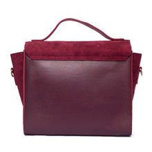 Load image into Gallery viewer, Oressa Shoulder Bag – Maroon (suede)
