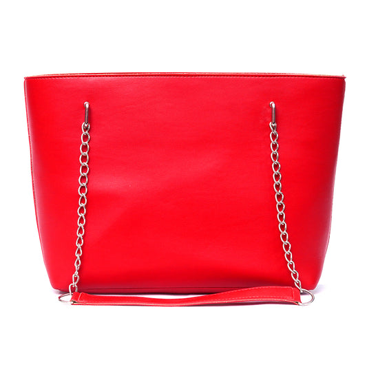 Peridot Tote Bag – Red